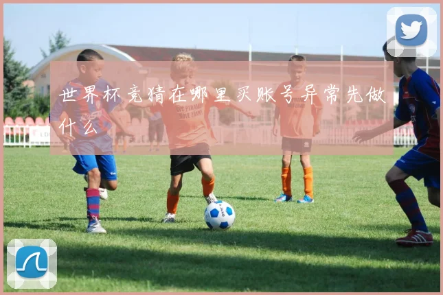 世界杯竞猜在哪里买账号异常先做什么